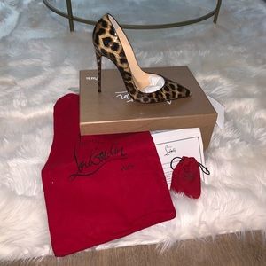 So Kate Leopard Print Louboutin